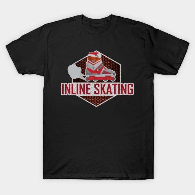 Inline Skating T-Shirt by Dojaja